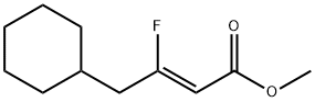 2-Butenoicacid,4-cyclohexyl-3-fluoro-,methylester,(2Z)-(9CI) 结构式