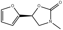 2-Oxazolidinone,5-(2-furanyl)-3-methyl-,(5S)-(9CI) 结构式