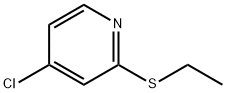 4-氯-2-(乙基硫代)吡啶 结构式