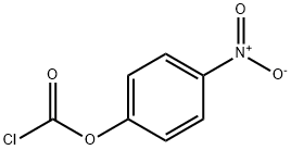 对硝基苯基氯甲酸酯 结构式