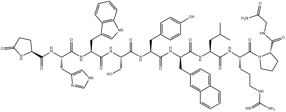 那法瑞林 结构式