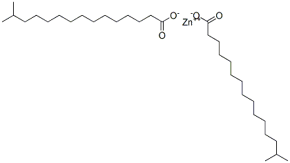 zinc isohexadecanoate 结构式