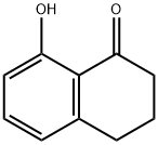 8-羟基-1-萘满酮 结构式