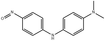 N,N-二甲基-N’-(4-亚硝基苯基)-1,4-苯二胺 结构式
