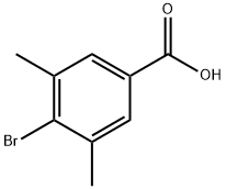 4-溴-3,5-二甲基苯甲酸 结构式