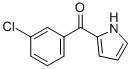 2-(3-CHLOROBENZOYL)PYRROLE 结构式