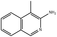 4-甲基异喹啉-3-胺 结构式
