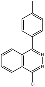 1-氯-4-(4-甲基苯基)酞嗪 结构式