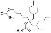 双(2-乙己基)己烷-1,6-二基双氨基甲酸酯 结构式