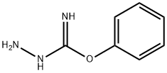 Hydrazinecarboximidic  acid,  phenyl  ester 结构式