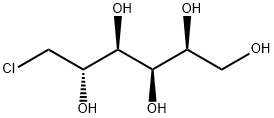 6-chloro-6-deoxyglucitol 结构式