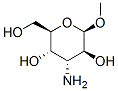 beta-D-Altropyranoside, methyl 3-amino-3-deoxy- (9CI) 结构式