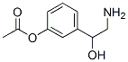 Benzenemethanol, 3-(acetyloxy)-alpha-(aminomethyl)- (9CI) 结构式