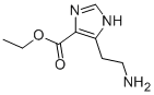 1H-Imidazole-4-carboxylicacid,5-(2-aminoethyl)-,methylester(9CI) 结构式