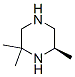 Piperazine, 2,2,6-trimethyl-, (R)- (9CI) 结构式