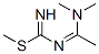 Carbamimidothioic acid, [1-(dimethylamino)ethylidene]-, methyl ester (9CI) 结构式