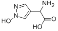 1H-Pyrazole-4-acetic acid, alpha-amino-1-hydroxy- (9CI) 结构式