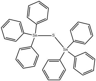 双(三苯甲基)硫化物 结构式