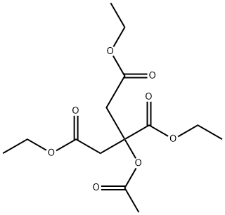 乙酰柠檬酸三乙酯 结构式