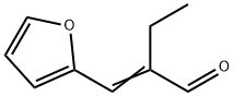 2-ethyl-3-(2-furyl)acrylaldehyde  结构式