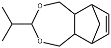 1,5,5a,6,9,9a-hexahydro-3-isopropyl-6,9-methanobenzo-2,4-dioxepin 结构式