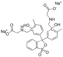 甘氨酸甲酚红 结构式