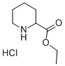 2-哌啶甲酸乙酯盐酸盐 结构式