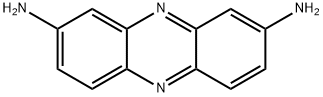 2,8-DIAMINOPHENAZINE 结构式