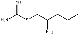 S-(2-aminopentyl)isothiourea 结构式