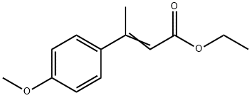 (E)-3-(4-METHOXY-PHENYL)-BUT-2-ENOIC ACID ETHYL ESTER 结构式