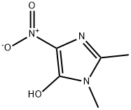 1H-Imidazol-5-ol, 1,2-dimethyl-4-nitro- (9CI) 结构式