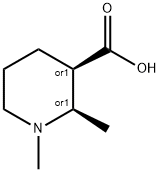 3-Piperidinecarboxylicacid,1,2-dimethyl-,cis-(9CI) 结构式