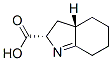 2H-Indole-2-carboxylicacid,3,3a,4,5,6,7-hexahydro-,(2S-trans)-(9CI) 结构式