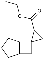 Spiro[bicyclo[3.2.0]heptane-6,1-cyclopropane]-2-carboxylic acid, ethyl ester (9CI) 结构式