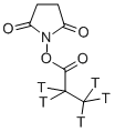 SUCCINIMIDYL PROPIONATE, N-, [PROPIONATE-2,3-3H] 结构式