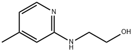 Ethanol, 2-[(4-methyl-2-pyridinyl)amino]- (9CI) 结构式