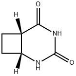 2,4-Diazabicyclo[4.2.0]octane-3,5-dione 结构式