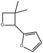 Furan, 2-(3,3-dimethyl-2-oxetanyl)- (9CI) 结构式