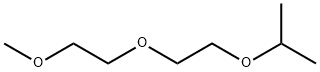 2-[2-(2-甲氧基乙氧基)乙氧基]丙烷 结构式