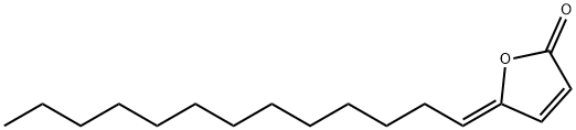 (Z)-5-tridecylidenefuran-2(5H)-one 结构式