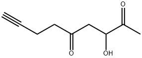 3-Hydroxy-8-nonyne-2,5-dione 结构式