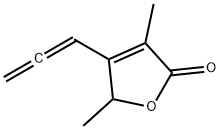 2(5H)-Furanone, 3,5-dimethyl-4-(1,2-propadienyl)- (9CI) 结构式