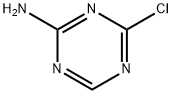 4-氯-1,3,5-三嗪-2-胺 结构式