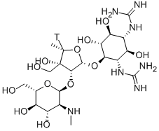 双氢链霉素 结构式