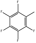 2,3,4,5,6-五氟甲苯 结构式