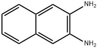2,3-二氨基萘 结构式