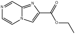 咪唑并[1,2-A]吡嗪-2-甲酸乙酯 结构式