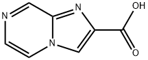 咪唑并[1,2-A]吡嗪-2-甲酸 结构式