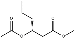 3-乙酰氧基己酸甲酯 结构式