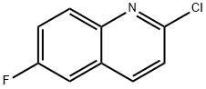 2-氯-6-氟喹啉 结构式
